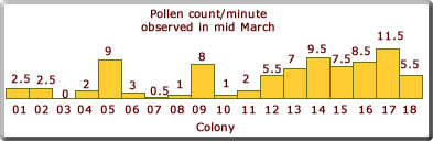 pollen count